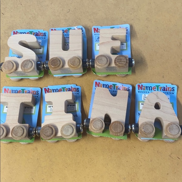 magnetic train letters